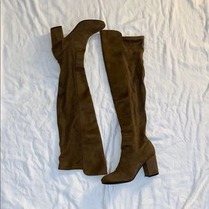 Treasure & Bond suede over the knee boots - 7